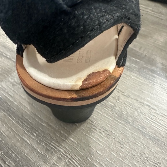 Merrell Sirah Cloak Wedge Black Grain Leather Shoe - Picture 4 of 13